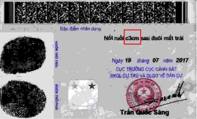Hình 4 5 Thẻ mặt sau CCCD chụp không đúng chuẩn 4 6 Hướng phát triển Đề 3