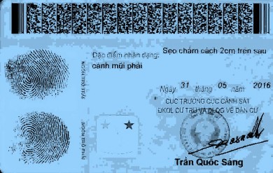 Hình 4 2 Ảnh mặt sau CCCD bị nhòe Hình 4 2 ảnh CCCD chụp bị mờ không rõ 6