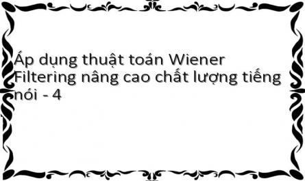 Thang Điểm Đánh Giá Chất Lượng Tiếng Nói Theo Mos