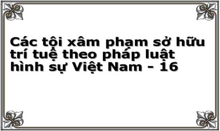 Thực Tiễn Áp Dụng Quy Định Của Pháp Luật Hình Sự Việt Nam Hiện Hành Về Các Tội Phạm Xâm
