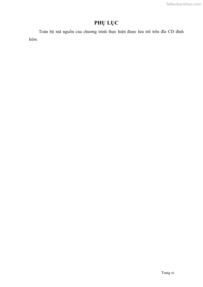 Đồ án tốt nghiệp Áp dụng thuật toán Wiener Filtering nâng cao chất lượng tiếng nói - 5 Trang 58