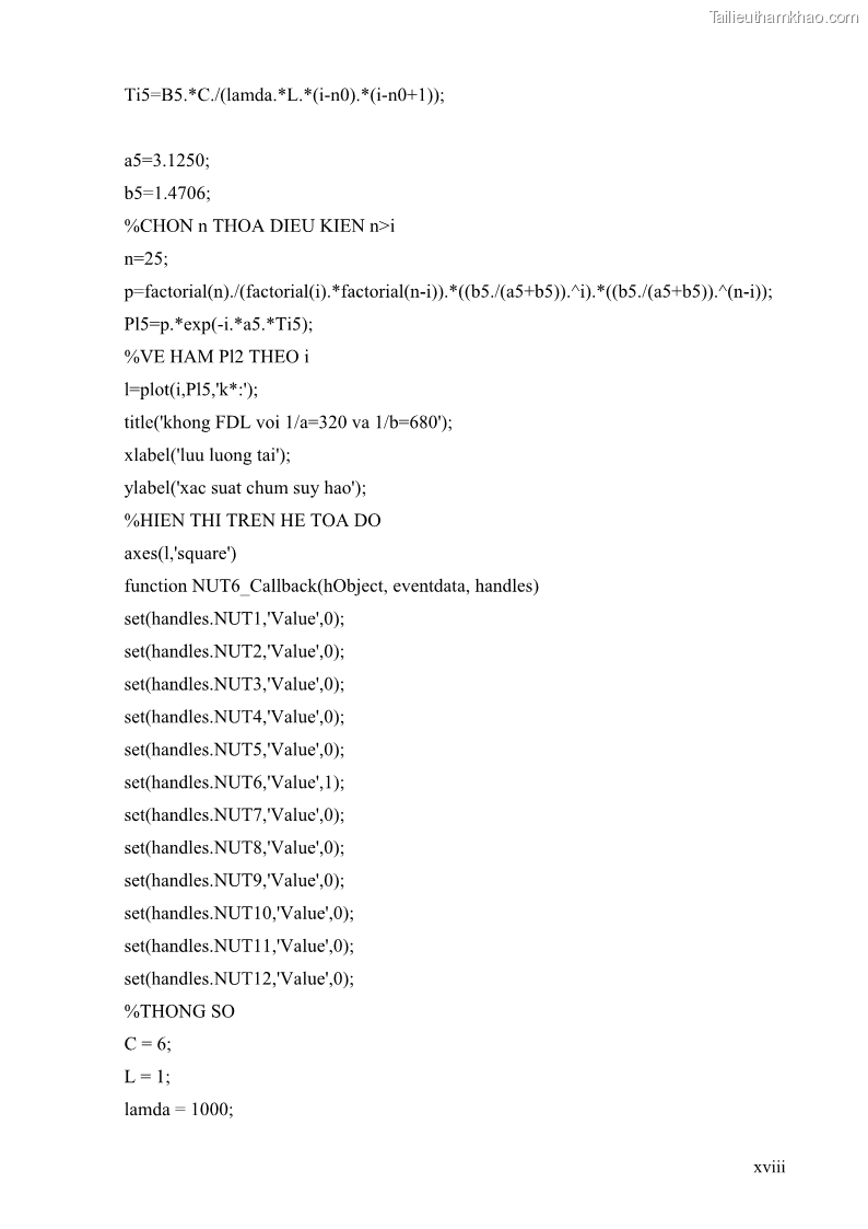 Đồ án tốt nghiệp Giải pháp điều khiển nghẽn trong mạng OBS bằng phương pháp làm lệch hướng đi - 6 Trang 68
