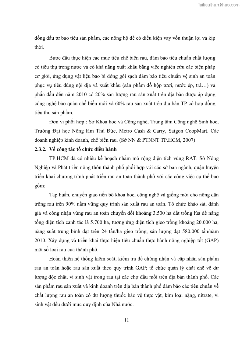 Khóa luận tốt nghiệp kinh tế nông lâm Các nhân tố ảnh hưởng đến việc lựa chọn rau an toàn của người tiêu dùng - 2 Trang 23