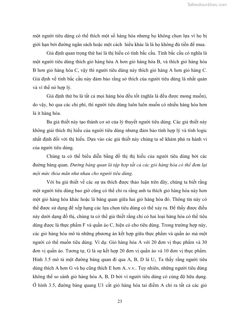 Khóa luận tốt nghiệp kinh tế nông lâm Các nhân tố ảnh hưởng đến việc lựa chọn rau an toàn của người tiêu dùng - 3 Trang 35