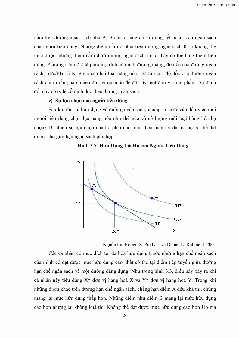 Khóa luận tốt nghiệp kinh tế nông lâm Các nhân tố ảnh hưởng đến việc lựa chọn rau an toàn của người tiêu dùng - 4 Trang 38
