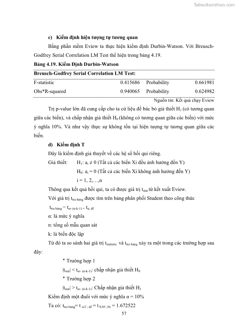 Khóa luận tốt nghiệp kinh tế nông lâm Các nhân tố ảnh hưởng đến việc lựa chọn rau an toàn của người tiêu dùng - 6 Trang 69