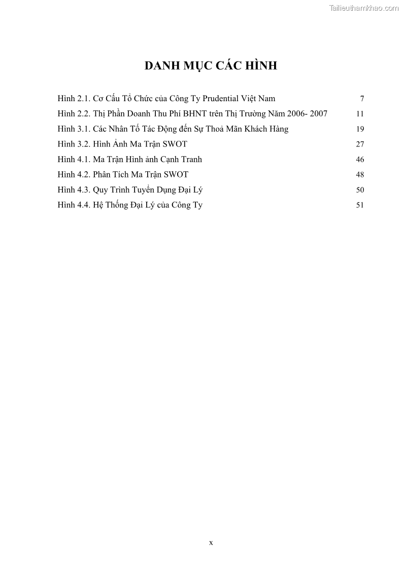 Khóa luận tốt nghiệp kinh tế nông lâm Giải pháp chăm sóc khách hàng trên địa bàn quận Thủ Đức đối với Công ty Bảo hiểm Nhân thọ Prudential - 1 Trang 10