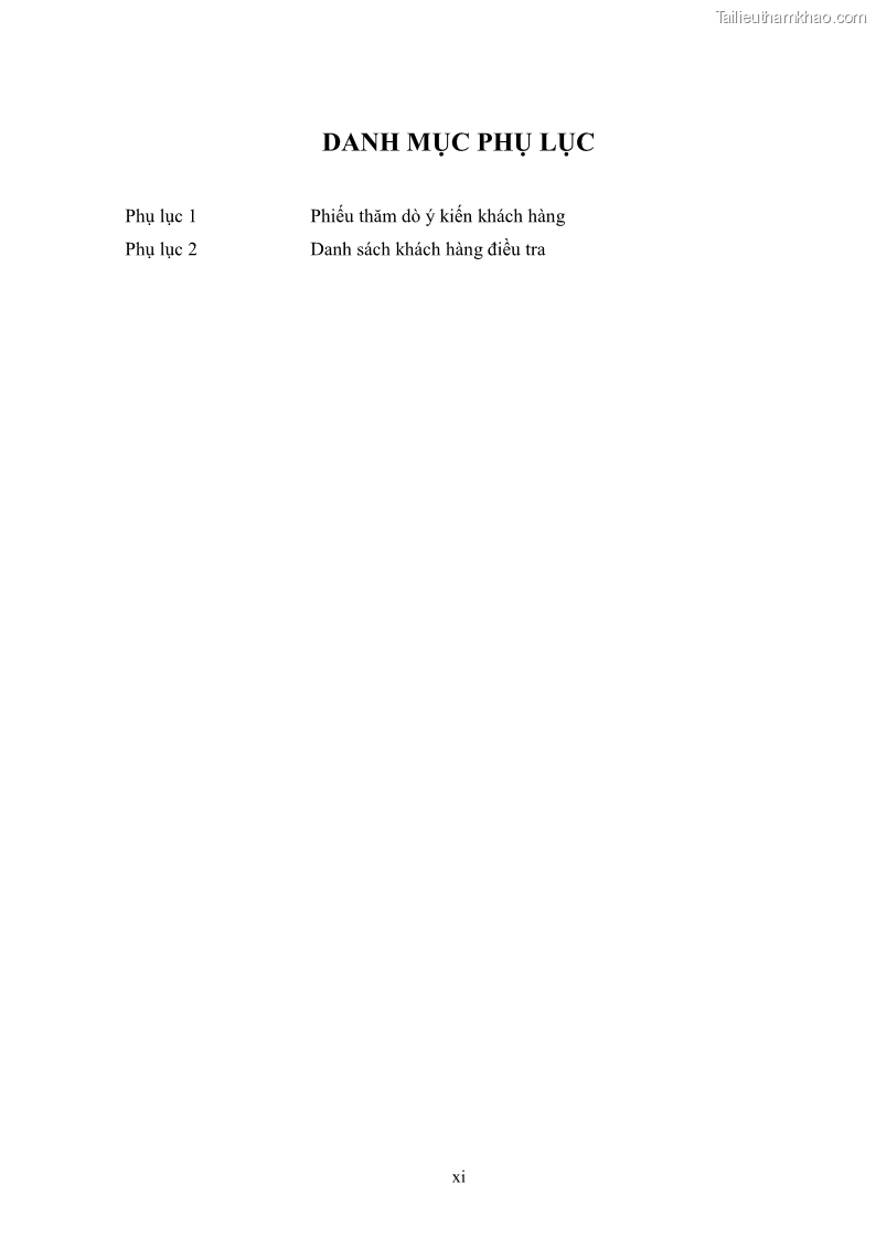 Khóa luận tốt nghiệp kinh tế nông lâm Giải pháp chăm sóc khách hàng trên địa bàn quận Thủ Đức đối với Công ty Bảo hiểm Nhân thọ Prudential - 1 Trang 11