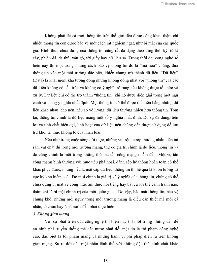 Khóa luận tốt nghiệp luật học Hoàn thiện pháp luật về an ninh mạng - 2 Trang 22