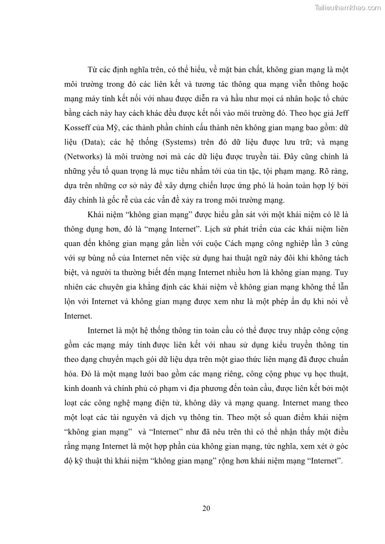 Khóa luận tốt nghiệp luật học Hoàn thiện pháp luật về an ninh mạng - 2 Trang 24