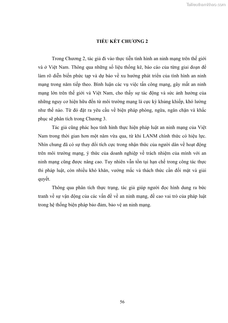 Khóa luận tốt nghiệp luật học Hoàn thiện pháp luật về an ninh mạng - 5 Trang 60