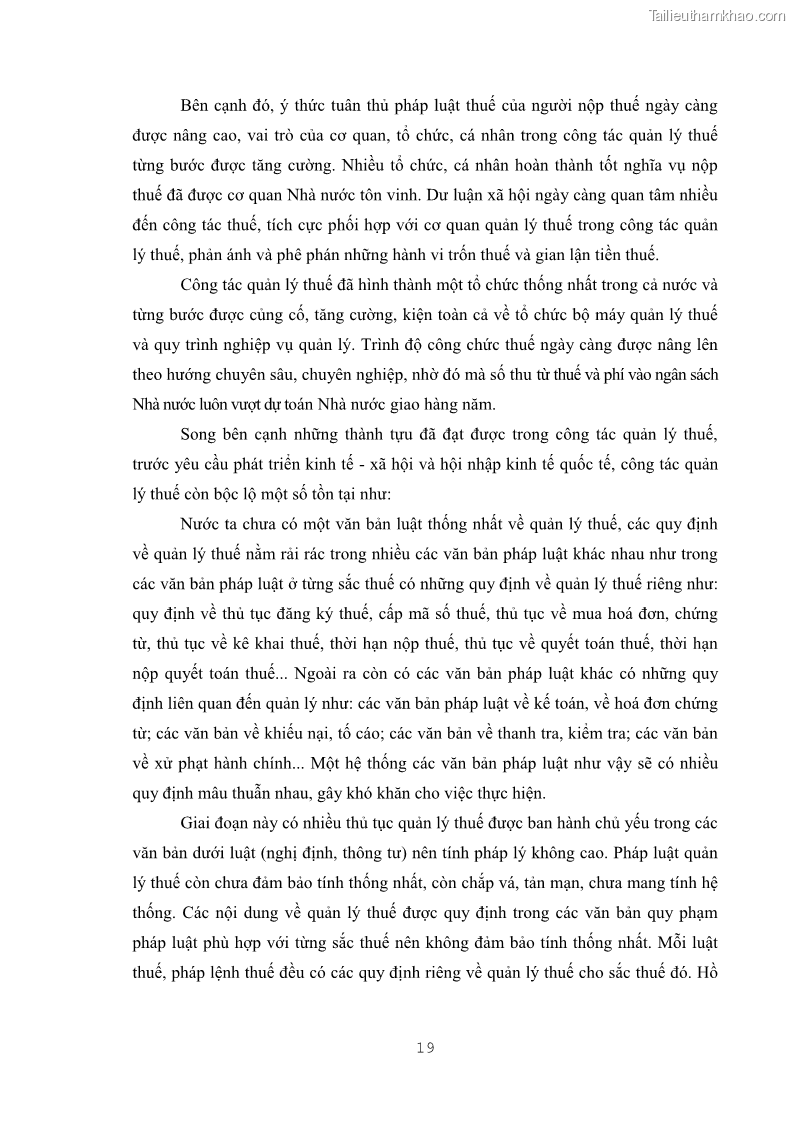 Khóa luận tốt nghiệp luật kinh doanh Pháp luật quản lý thuế thu nhập doanh nghiệp ở Việt Nam - 3 Trang 27