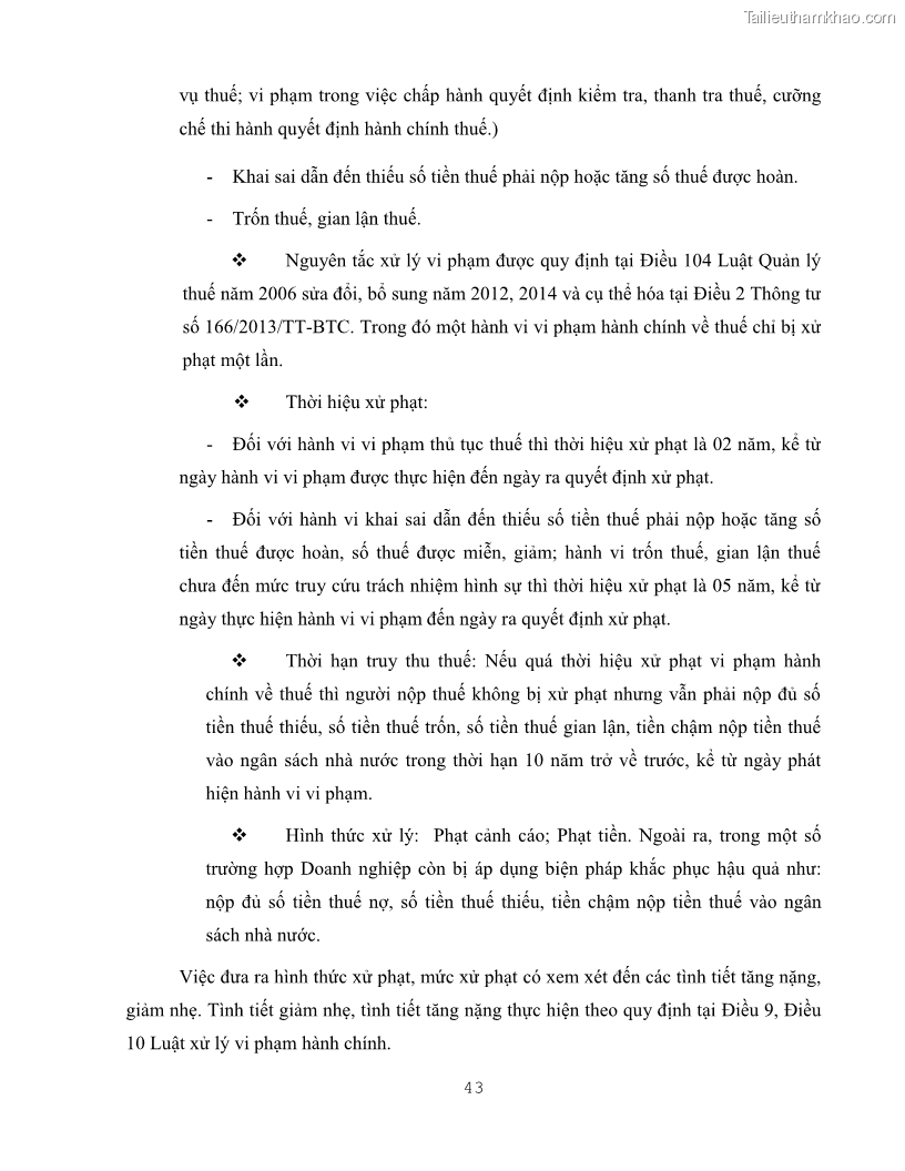 Khóa luận tốt nghiệp luật kinh doanh Pháp luật quản lý thuế thu nhập doanh nghiệp ở Việt Nam - 5 Trang 51