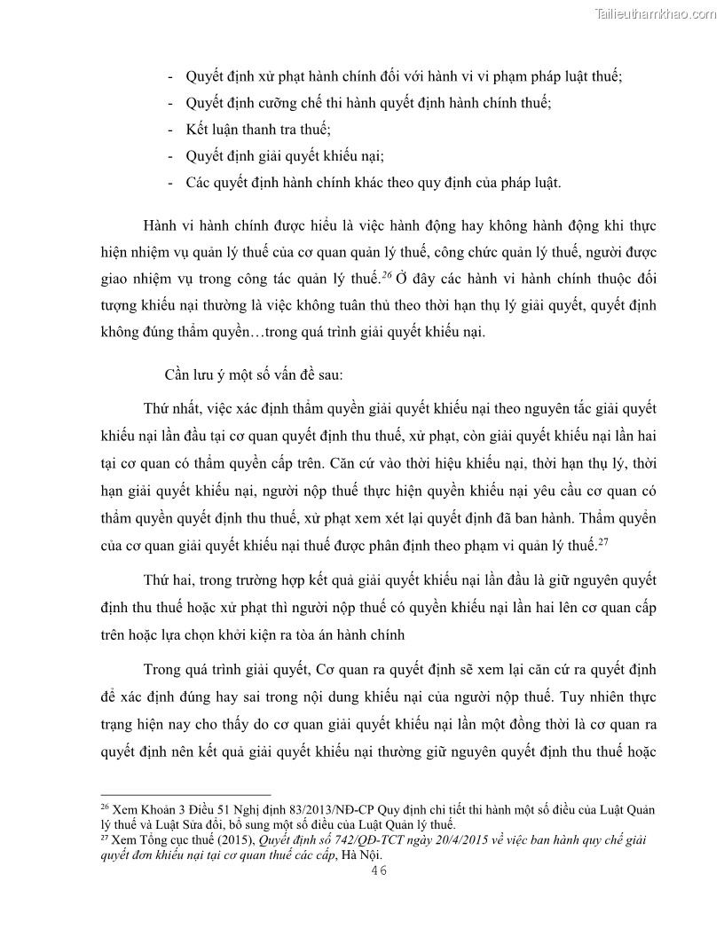 Khóa luận tốt nghiệp luật kinh doanh Pháp luật quản lý thuế thu nhập doanh nghiệp ở Việt Nam - 5 Trang 54