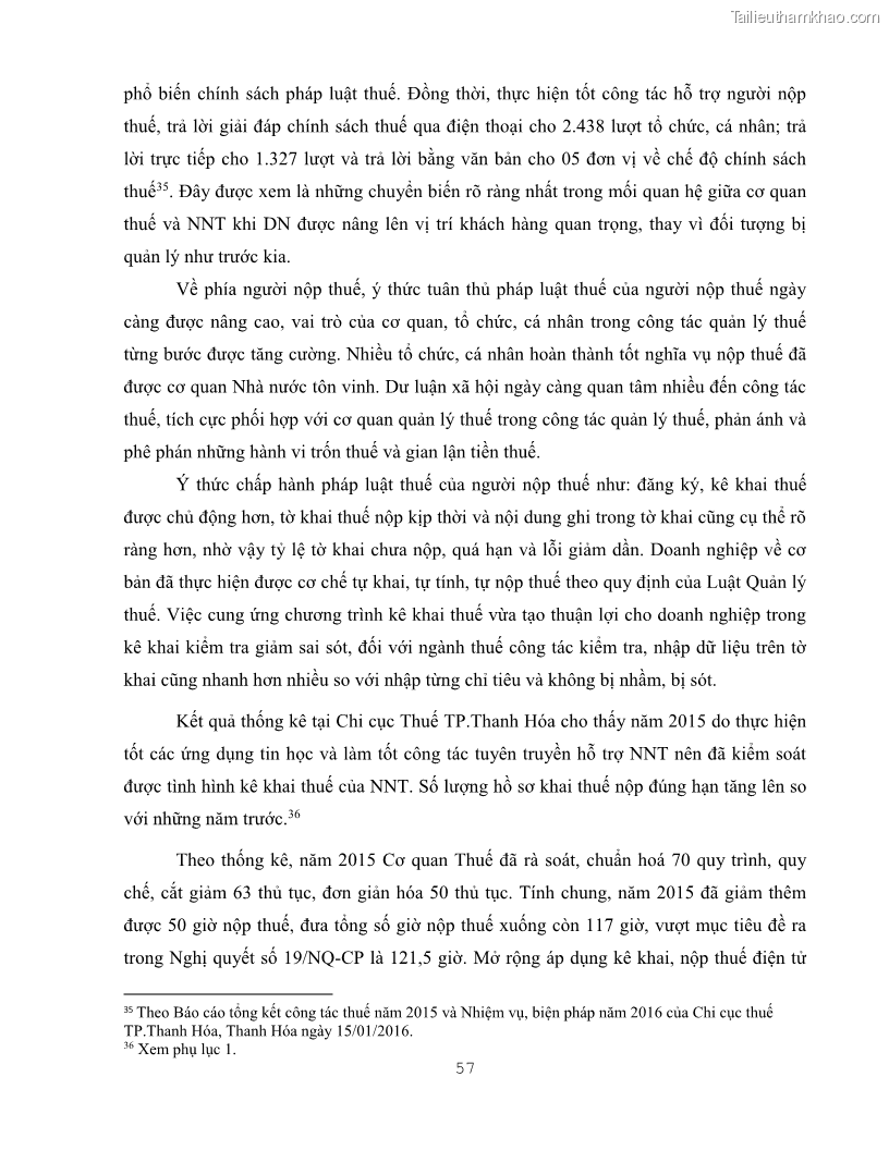 Khóa luận tốt nghiệp luật kinh doanh Pháp luật quản lý thuế thu nhập doanh nghiệp ở Việt Nam - 6 Trang 65