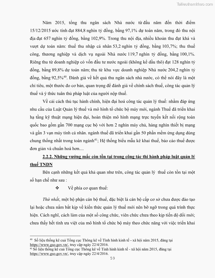 Khóa luận tốt nghiệp luật kinh doanh Pháp luật quản lý thuế thu nhập doanh nghiệp ở Việt Nam - 6 Trang 67