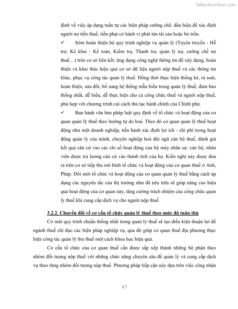 Khóa luận tốt nghiệp luật kinh doanh Pháp luật quản lý thuế thu nhập doanh nghiệp ở Việt Nam - 7 Trang 75