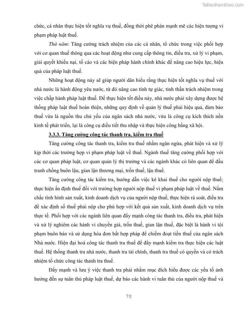 Khóa luận tốt nghiệp luật kinh doanh Pháp luật quản lý thuế thu nhập doanh nghiệp ở Việt Nam - 7 Trang 78