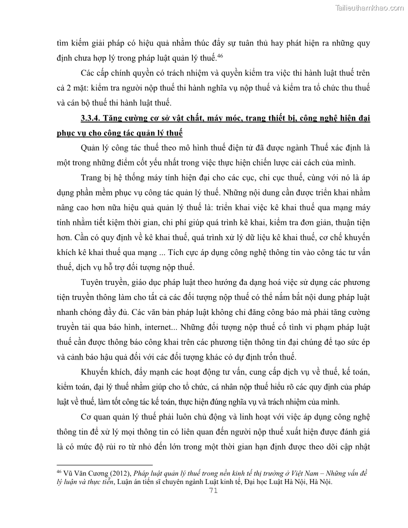 Khóa luận tốt nghiệp luật kinh doanh Pháp luật quản lý thuế thu nhập doanh nghiệp ở Việt Nam - 7 Trang 79