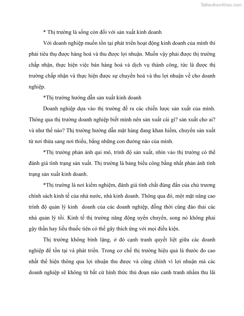 Khóa luận tốt nghiệp marketing Giải pháp mở rộng thị trường tiêu thụ sản phẩm tại công ty TNHH Thương mại dịch vụ tổng hợp Trường Hưng Thịnh - 2 Trang 16