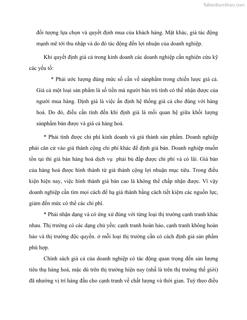 Khóa luận tốt nghiệp marketing Giải pháp mở rộng thị trường tiêu thụ sản phẩm tại công ty TNHH Thương mại dịch vụ tổng hợp Trường Hưng Thịnh - 3 Trang 36