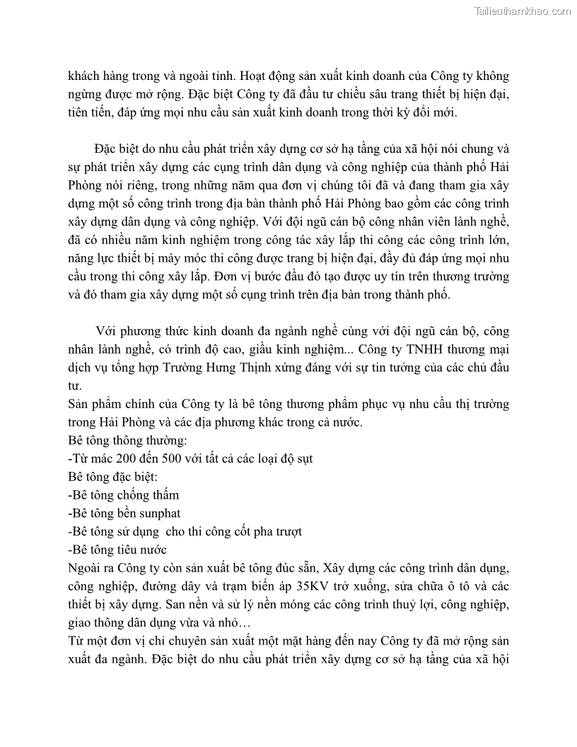 Khóa luận tốt nghiệp marketing Giải pháp mở rộng thị trường tiêu thụ sản phẩm tại công ty TNHH Thương mại dịch vụ tổng hợp Trường Hưng Thịnh - 4 Trang 41