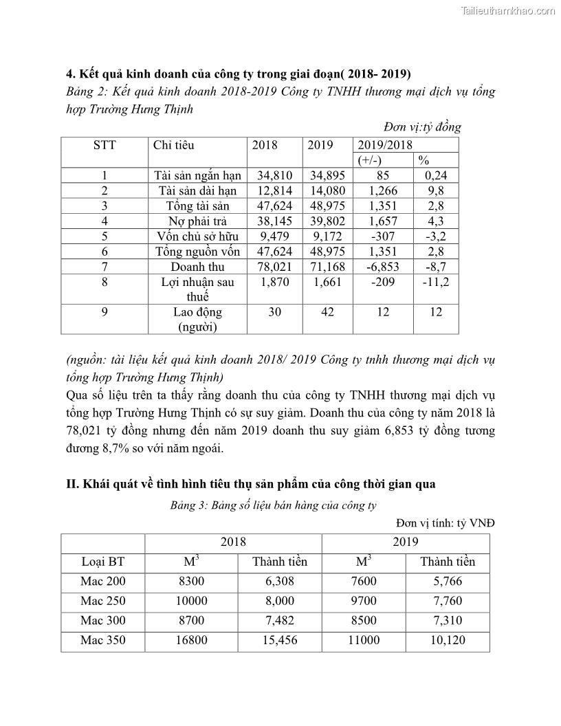 Khóa luận tốt nghiệp marketing Giải pháp mở rộng thị trường tiêu thụ sản phẩm tại công ty TNHH Thương mại dịch vụ tổng hợp Trường Hưng Thịnh - 5 Trang 49