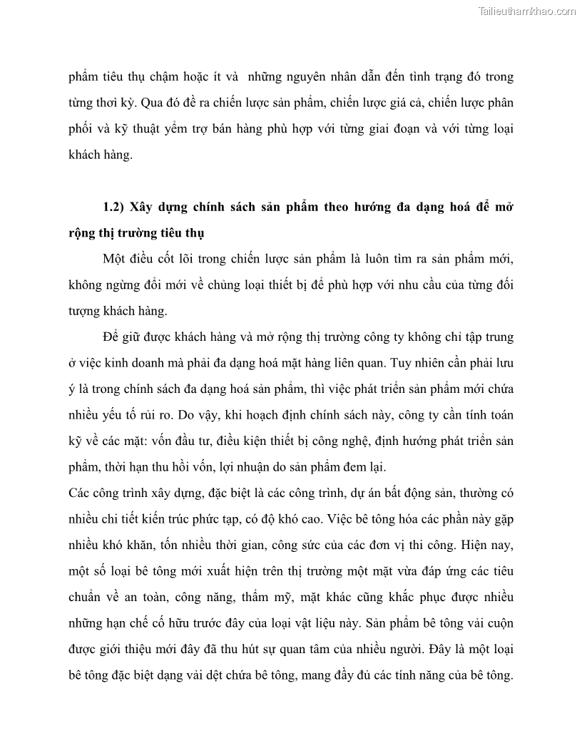 Khóa luận tốt nghiệp marketing Giải pháp mở rộng thị trường tiêu thụ sản phẩm tại công ty TNHH Thương mại dịch vụ tổng hợp Trường Hưng Thịnh - 6 Trang 64