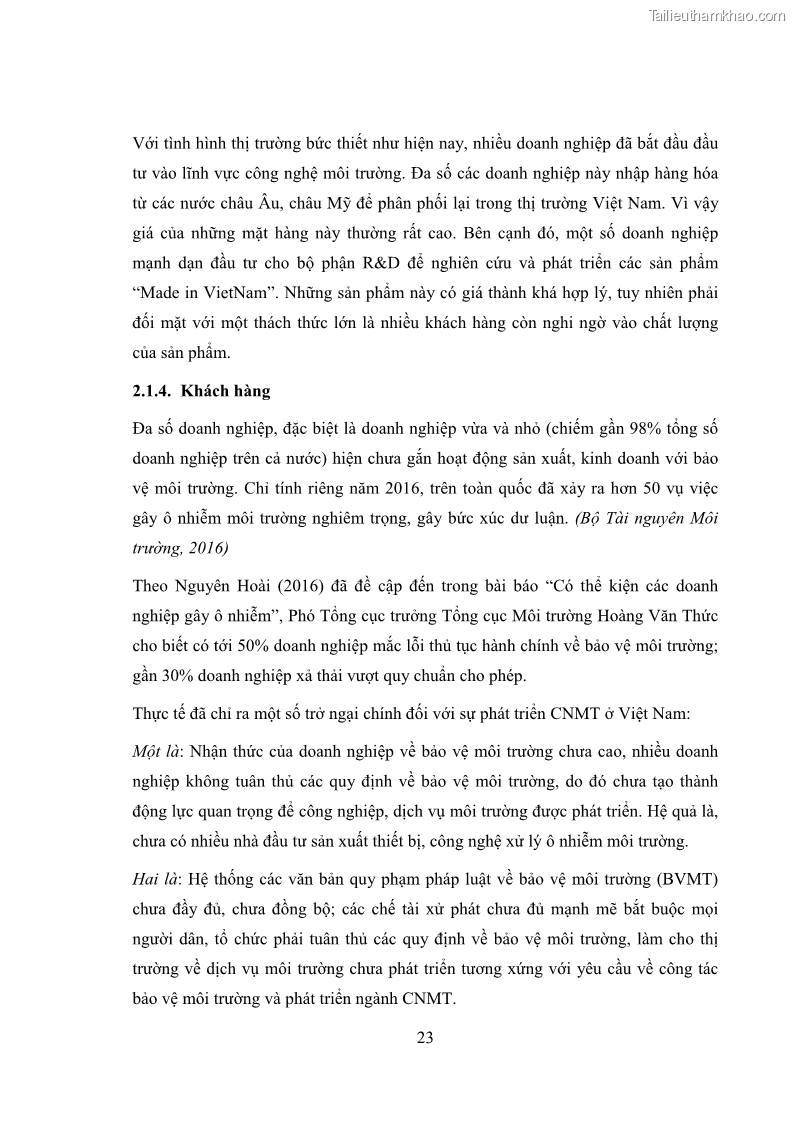 Khóa luận tốt nghiệp marketing Xây dựng kế hoạch truyền thông marketing cho thiết bị quan trắc môi trường Công ty Cổ phần KHKT Phượng Hải năm 2019 - 3 Trang 36