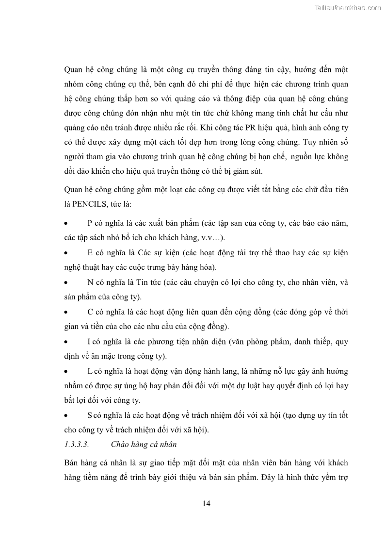 Khóa luận tốt nghiệp marketing Xây dựng kế hoạch truyền thông marketing cho thiết bị quan trắc môi trường Công ty Cổ phần KHKT Phượng Hải năm 2019 - 3 Trang 27