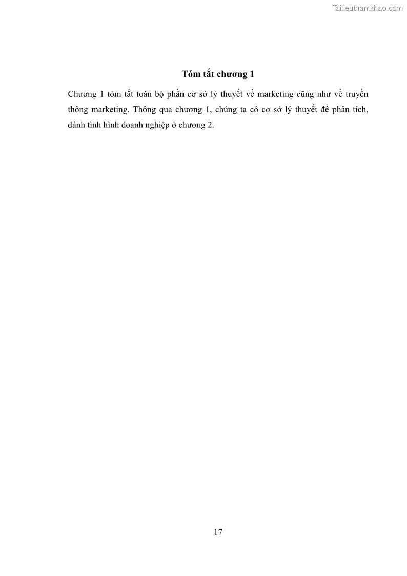 Khóa luận tốt nghiệp marketing Xây dựng kế hoạch truyền thông marketing cho thiết bị quan trắc môi trường Công ty Cổ phần KHKT Phượng Hải năm 2019 - 3 Trang 30