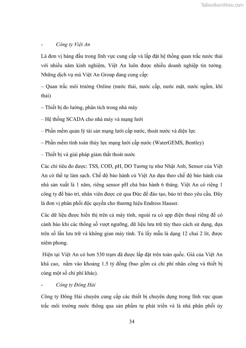 Khóa luận tốt nghiệp marketing Xây dựng kế hoạch truyền thông marketing cho thiết bị quan trắc môi trường Công ty Cổ phần KHKT Phượng Hải năm 2019 - 4 Trang 47