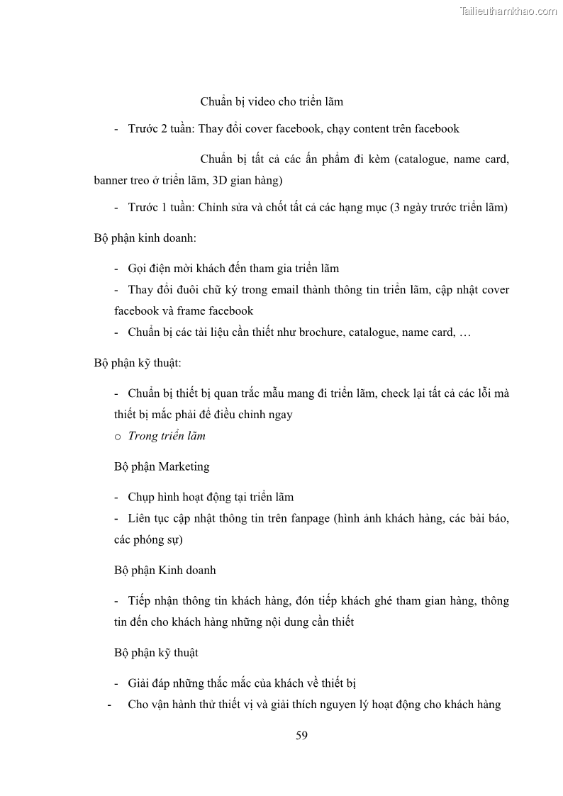 Khóa luận tốt nghiệp marketing Xây dựng kế hoạch truyền thông marketing cho thiết bị quan trắc môi trường Công ty Cổ phần KHKT Phượng Hải năm 2019 - 6 Trang 72