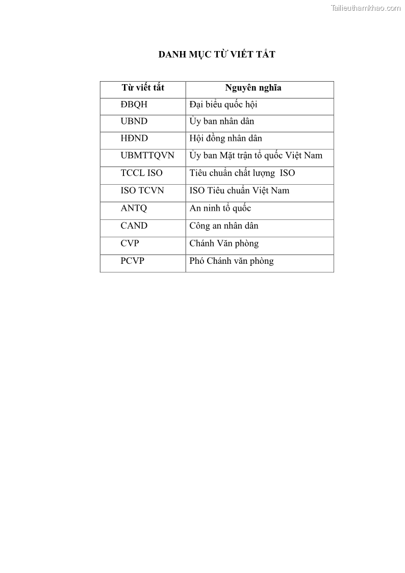 Khóa luận tốt nghiệp Nâng cao hiệu quả công tác quản trị văn phòng tại Văn phòng HĐND và UBND huyện Lộc Bình, tỉnh Lạng Sơn - 1 Trang 5