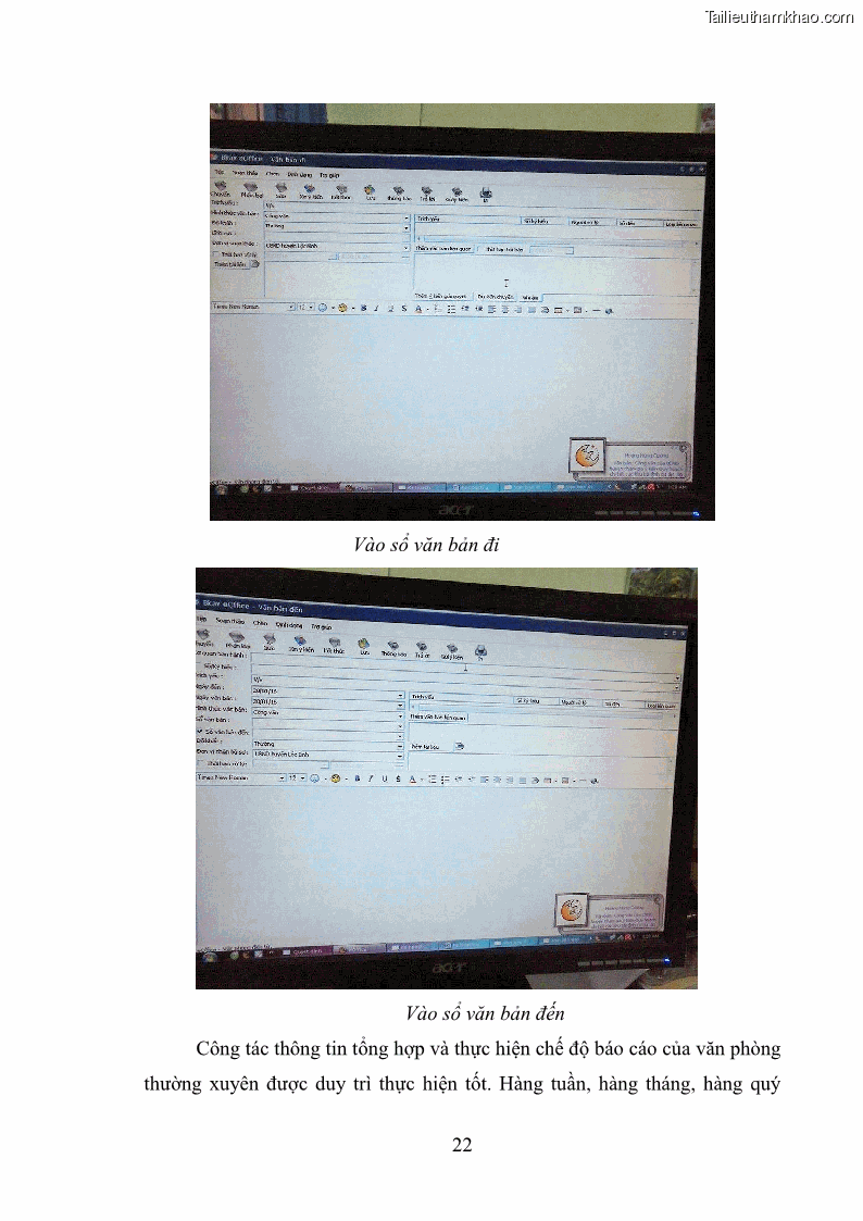 Khóa luận tốt nghiệp Nâng cao hiệu quả công tác quản trị văn phòng tại Văn phòng HĐND và UBND huyện Lộc Bình, tỉnh Lạng Sơn - 3 Trang 27