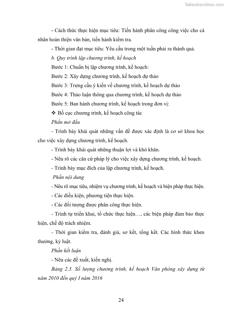 Khóa luận tốt nghiệp Nâng cao hiệu quả công tác quản trị văn phòng tại Văn phòng HĐND và UBND huyện Lộc Bình, tỉnh Lạng Sơn - 3 Trang 29