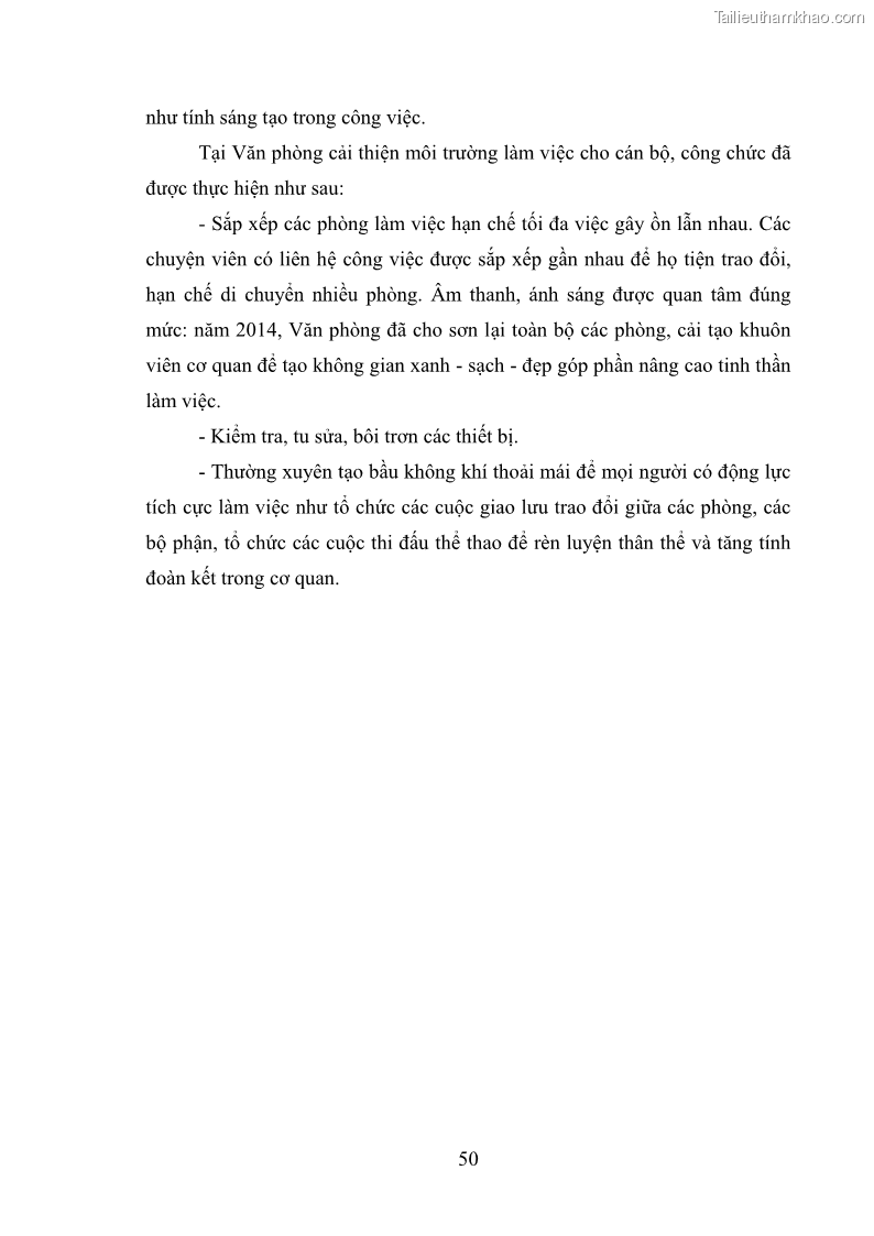 Khóa luận tốt nghiệp Nâng cao hiệu quả công tác quản trị văn phòng tại Văn phòng HĐND và UBND huyện Lộc Bình, tỉnh Lạng Sơn - 5 Trang 55