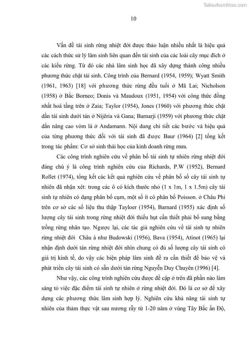 Khóa luận tốt nghiệp Nghiên cứu một số đặc điểm tái sinh tự nhiên lâm phần có loài cây Đinh mật Fernandoa brillettii Dop. Steenis phân bố tại xã Yên Lạc, Yên Trạch, tỉnh Thái Nguyên - 2 Trang 20