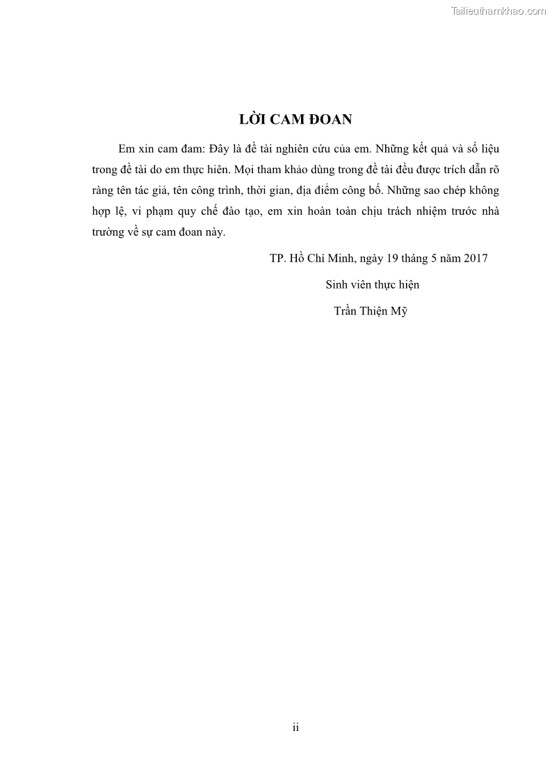 Khóa luận tốt nghiệp Nghiên cứu qui trình phục vụ buồng tại khách sạn Đức Vượng - 1 Trang 4