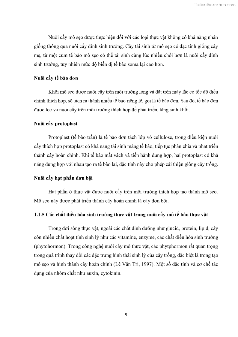 Khóa luận tốt nghiệp nông học Ảnh hưởng của BA, NAA và dịch chiết đến khả năng sinh trưởng của lan Cattleya Cattleya sp. in vitro - 2 Trang 19