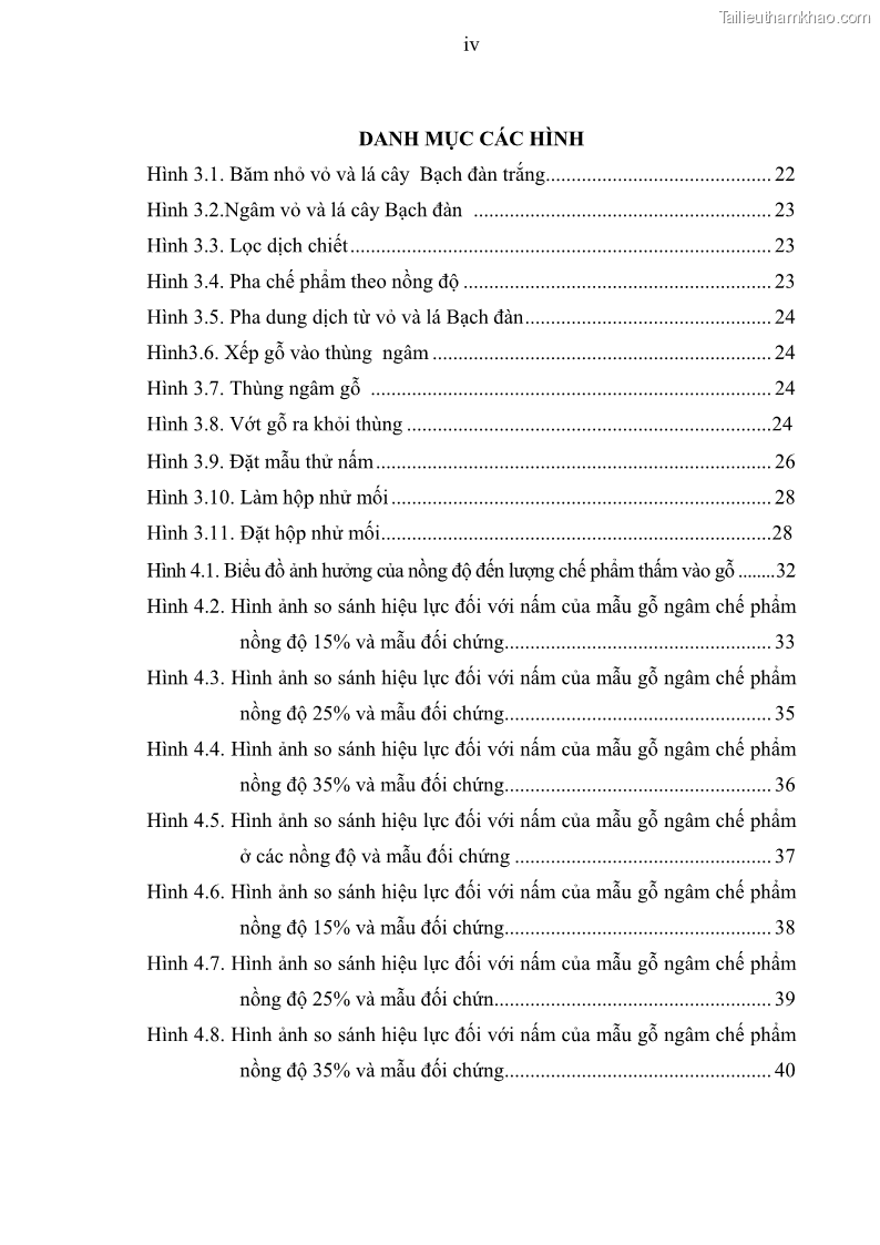 Khóa luận tốt nghiệp nông lâm kết hợp Bước đầu nghiên cứu bảo quản gỗ thông từ vỏ và lá cây bạch đàn trắng Eucalyptus camadulensis Dehnh tại trường Đại Học Nông Lâm Thái Nguyên - 1 Trang 5