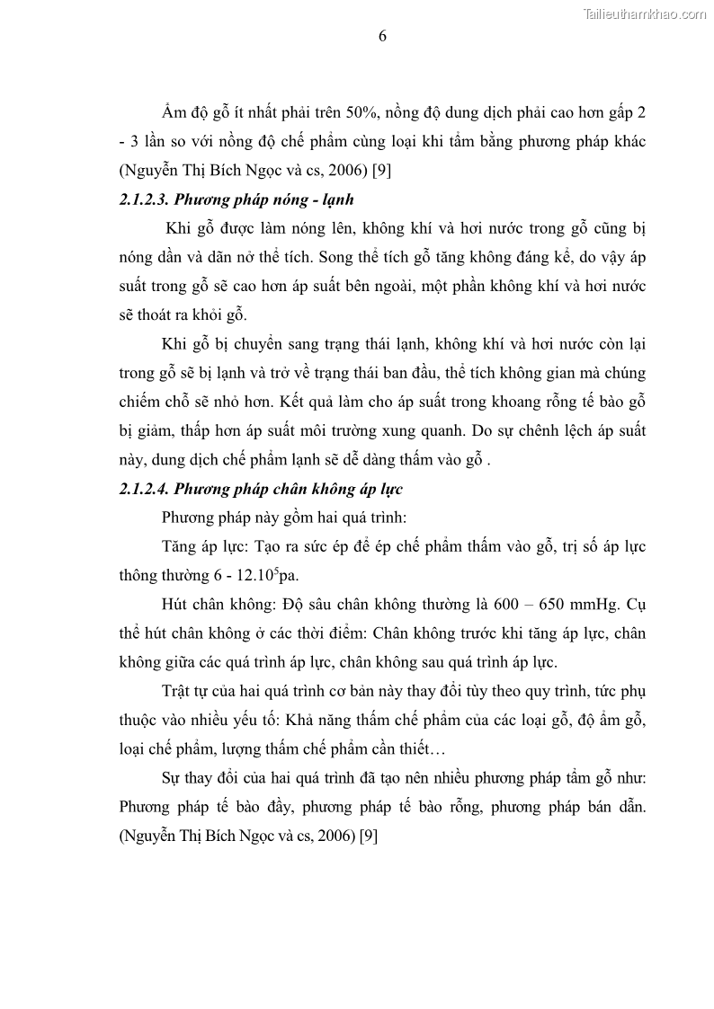 Khóa luận tốt nghiệp nông lâm kết hợp Bước đầu nghiên cứu bảo quản gỗ thông từ vỏ và lá cây bạch đàn trắng Eucalyptus camadulensis Dehnh tại trường Đại Học Nông Lâm Thái Nguyên - 2 Trang 16