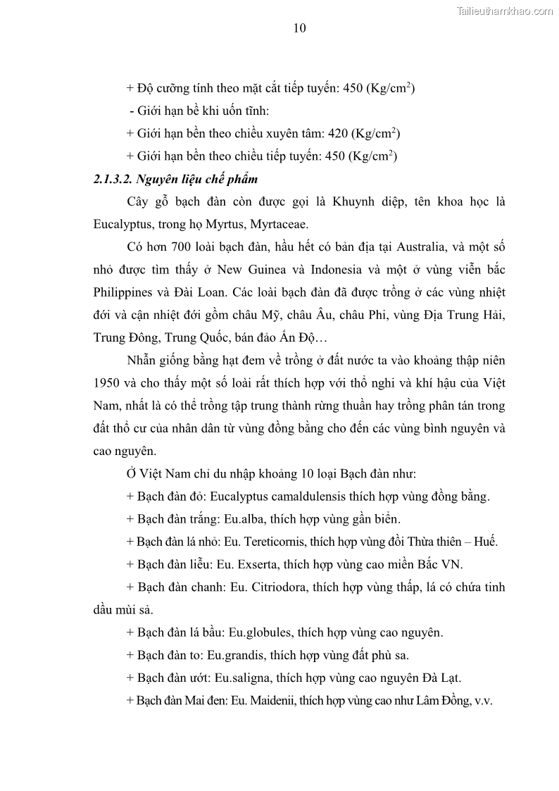 Khóa luận tốt nghiệp nông lâm kết hợp Bước đầu nghiên cứu bảo quản gỗ thông từ vỏ và lá cây bạch đàn trắng Eucalyptus camadulensis Dehnh tại trường Đại Học Nông Lâm Thái Nguyên - 2 Trang 20