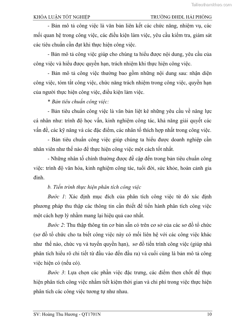 Khóa luận tốt nghiệp quản trị doanh nghiệp Một số biện pháp nâng cao hiệu quả sử dụng nguồn nhân lực tại công ty Cổ phần Nạo vét đường biển I - 2 Trang 20