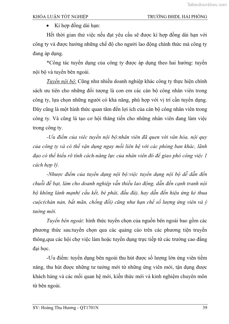 Khóa luận tốt nghiệp quản trị doanh nghiệp Một số biện pháp nâng cao hiệu quả sử dụng nguồn nhân lực tại công ty Cổ phần Nạo vét đường biển I - 5 Trang 49