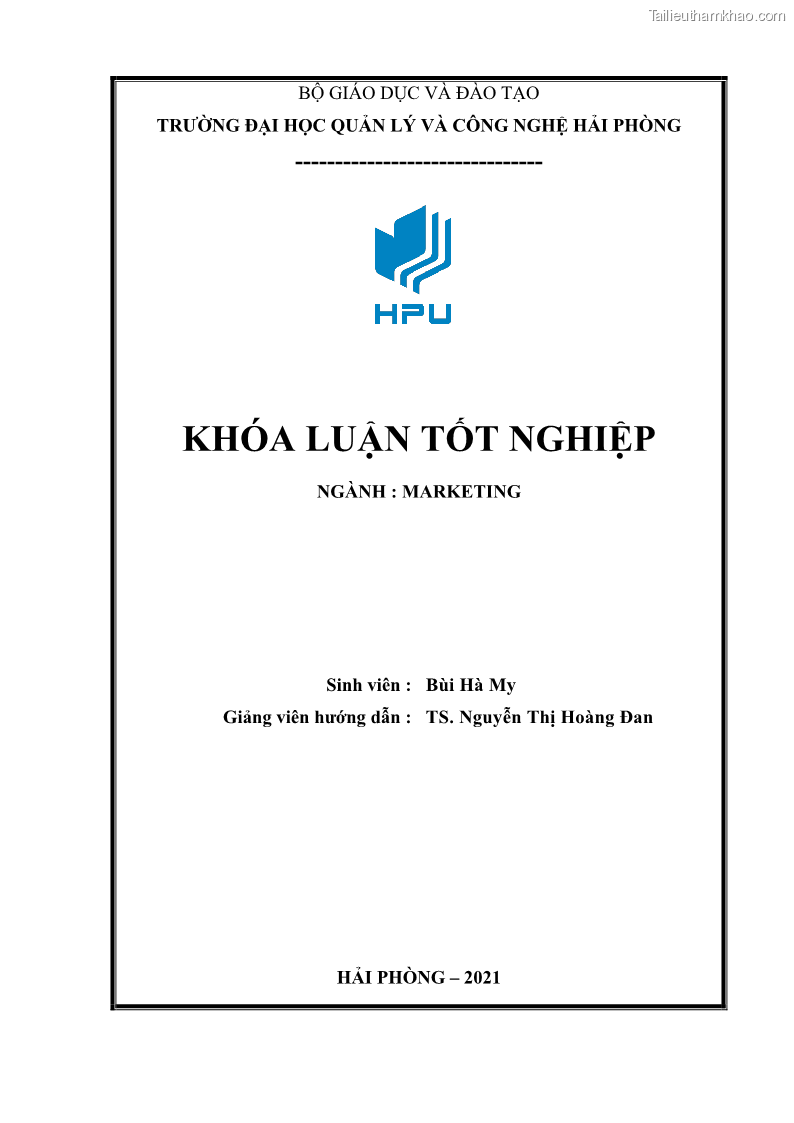 Khóa luận tốt nghiệp quản trị marketing Hoàn thiện hoạt động Marketing-mix nhằm thúc đẩy tiêu thụ sản phẩm của Công ty TNHH thiết bị phụ tùng ô tô Trung Kiên - 1 Trang 1