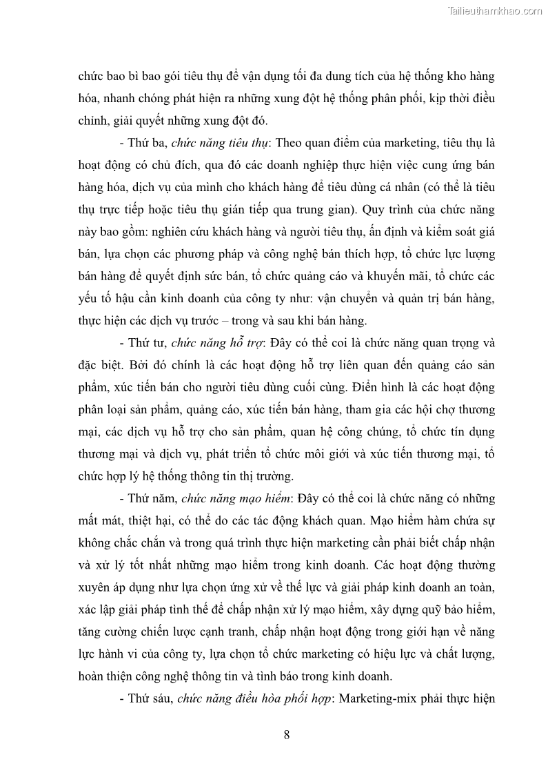 Khóa luận tốt nghiệp quản trị marketing Hoàn thiện hoạt động Marketing-mix nhằm thúc đẩy tiêu thụ sản phẩm của Công ty TNHH thiết bị phụ tùng ô tô Trung Kiên - 2 Trang 19