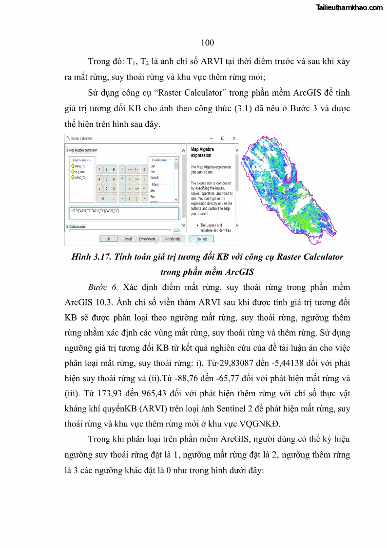 Luận án tiến sĩ lâm nghiệp Nghiên cứu ứng dụng công nghệ địa không gian trong quản lý tài nguyên rừng tại khu vực Vườn Quốc gia Nam Ka Đinh, nước Cộng hòa Dân chủ Nhân dân Lào - 10 Trang 113