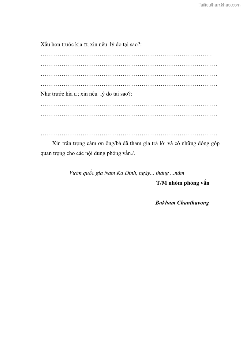 Luận án tiến sĩ lâm nghiệp Nghiên cứu ứng dụng công nghệ địa không gian trong quản lý tài nguyên rừng tại khu vực Vườn Quốc gia Nam Ka Đinh, nước Cộng hòa Dân chủ Nhân dân Lào - 14 Trang 164