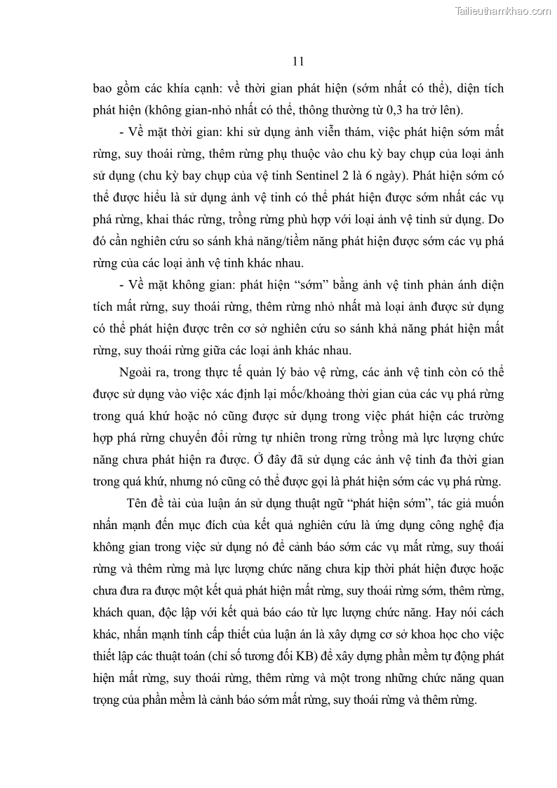 Luận án tiến sĩ lâm nghiệp Nghiên cứu ứng dụng công nghệ địa không gian trong quản lý tài nguyên rừng tại khu vực Vườn Quốc gia Nam Ka Đinh, nước Cộng hòa Dân chủ Nhân dân Lào - 2 Trang 24